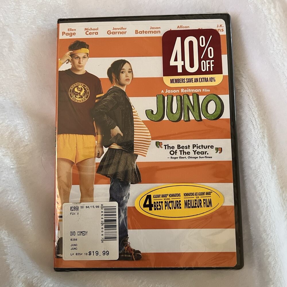 Juno DVD New and Sealed